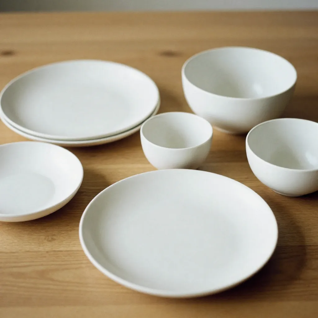 Rustiek keramisch serviesgoed